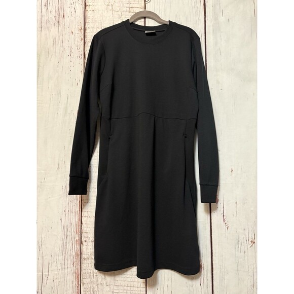 Columbia Firwood Ottoman Dress Stretch Zip Pockets Black Size Large - Picture 1 of 12